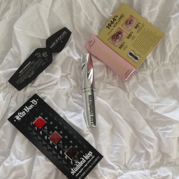 UNUSED Mascara & Lip Samples